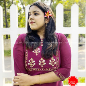 Stitched Hand Worked A line Kurti