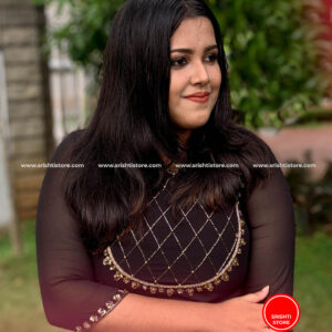 Stitched Hand Worked A line Kurti