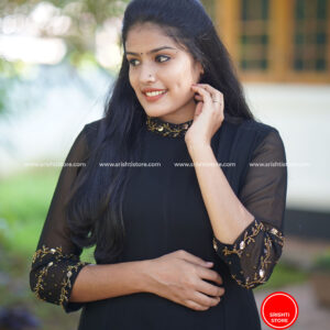 Stitched Hand Worked A line Kurti