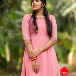 Stitched Hand Worked A line Kurti