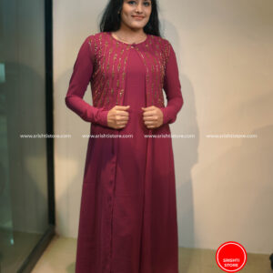 Stitched Hand Worked Top & Shrug