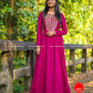 Stitched Hand Worked Gown