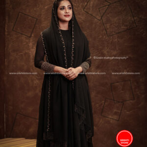 Stitched Hand Worked Panelled Anarkali with worked Duppatta